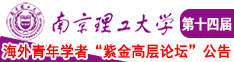 女人被操网站南京理工大学第十四届海外青年学者紫金论坛诚邀海内外英才！